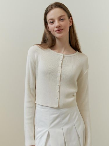 Soap Silk Cardigan - White - RE_L - Modalova