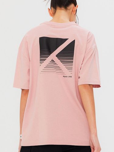 Gradation Icon T-Shirt Pink - KULTE - Modalova