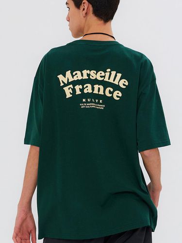 Double College T-Shirt Green - KULTE - Modalova