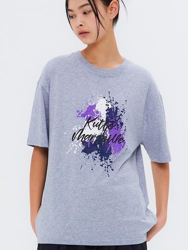 Spray Paint T-Shirt M.Grey - KULTE - Modalova