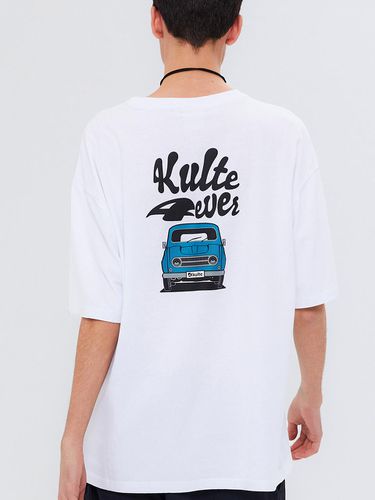 Kulte Wheels T-Shirt White - KULTE - Modalova