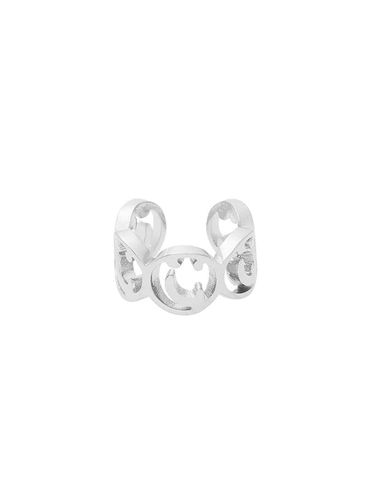 WT Surgical Earcuff_Silver - Wacky Willy - Modalova