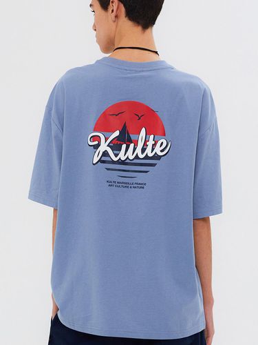 Sunset T-Shirt L.Blue - KULTE - Modalova