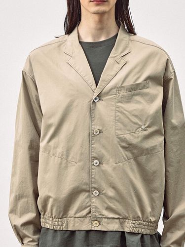 Front Man Jacket - Sand Beige - MMIC - Modalova