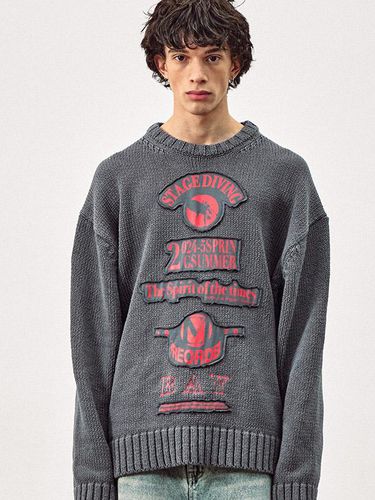 Moshing Pullover Sweater - MMIC - Modalova