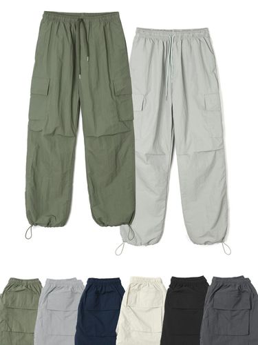 Taslan Cargo Parachute Pants (6 Color) - INDUST - Modalova