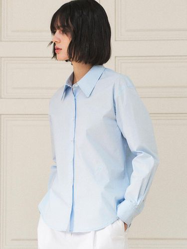 A3471 Silk Cotton Classic Shirt - vanone atelier - Modalova