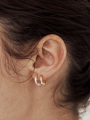 Mini Texture Earring - Dewy desert - Modalova