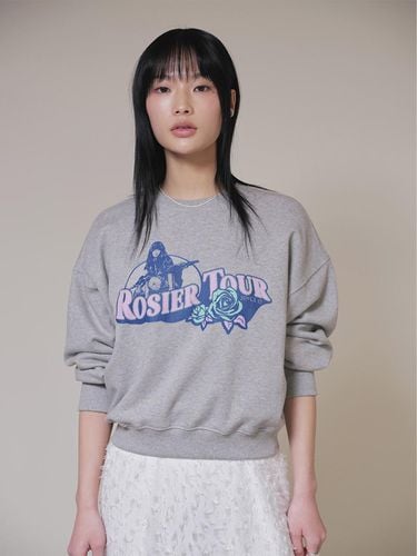 ROSIER Graphic Sweatshirt_Grey - RAIVE - Modalova