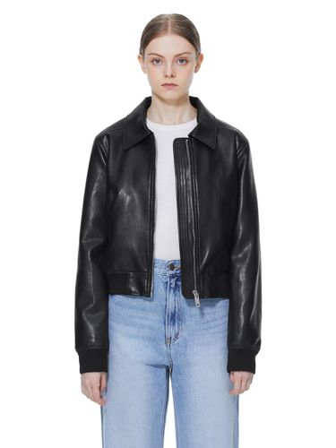 Vegan Leather Standard Jacket - LADYVOLUME - Modalova