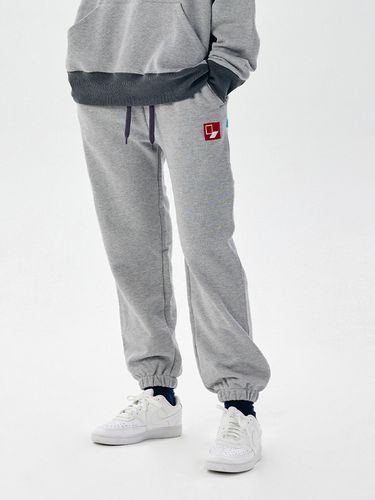 Door Box Sweat Jogger Pants_Gray - Chance’s noi - Modalova