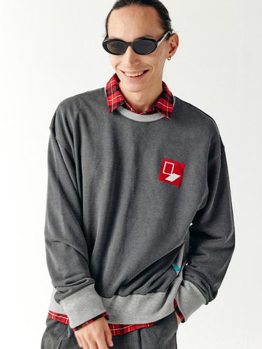 Door Box Sweatshirt_Mix-Charcoal - Chance’s noi - Modalova