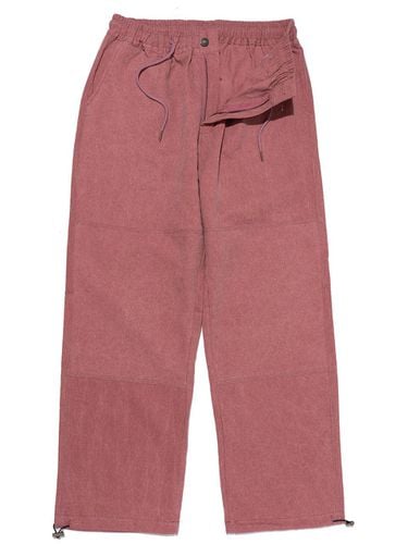 Crow Pigment Wide Pants_Pink - OTHERFITS - Modalova