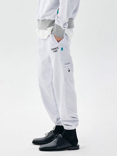 Door Box Sweat Jogger Pants_Melange - Chance’s noi - Modalova