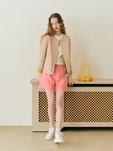 Pigment Bermuda Pants - Pink - margarin fingers - Modalova