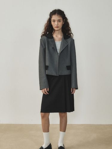 Double Button Dinner Jacket Gray - Tillber - Modalova