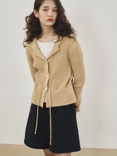 Gardening Collar Cardigan - Tillber - Modalova