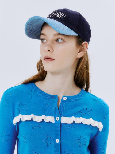 Corduroy Logo Ball Cap_Navy - margarin fingers - Modalova