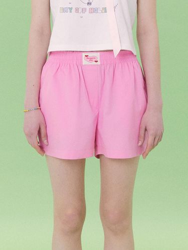 Love Punch Shorts - Pink - margarin fingers - Modalova