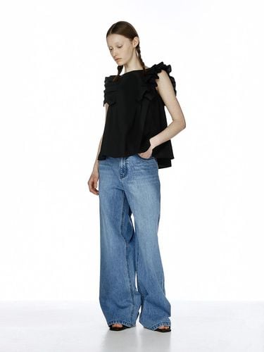 Maxi Denim Pants (Blue) - Burmula - Modalova