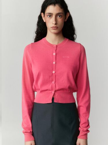 Light Cotton Cardigan (Pink) - Burmula - Modalova