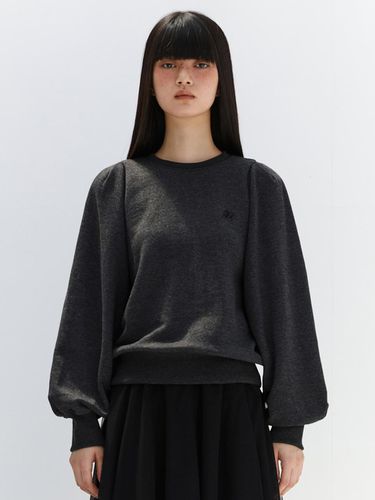 Balloon Sleeve Sweatshirt _ - Burmula - Modalova