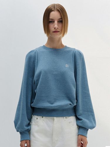 Balloon Sleeve Sweatshirt _ - Burmula - Modalova