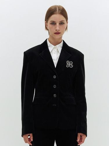 Hourglass Twill Jacket (Black) - Burmula - Modalova