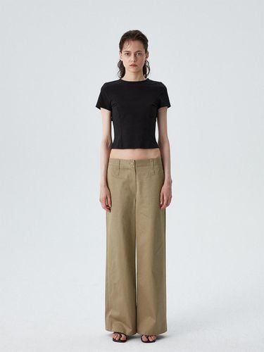 Cotton Relaxed Fit Pants - gu_de - Modalova