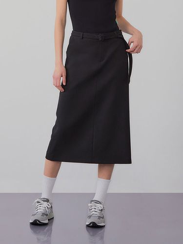 Belted Long Skirt - INSTANTFUNK - Modalova