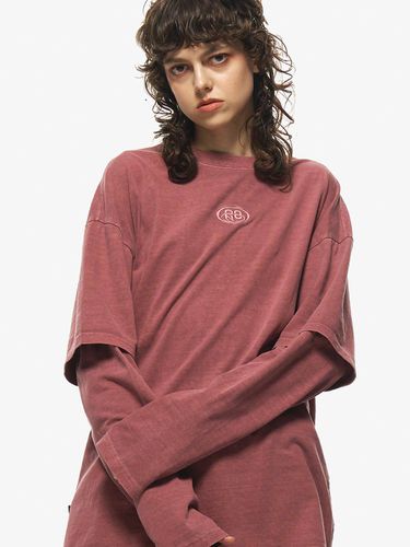 Layered Pigment Long Sleeve T-Shirt _ - CPGN - Modalova