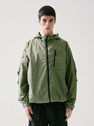 Ripstop L.W Wind Proof Airy Jacket_Khaki - HAVEOFFDUTY - Modalova