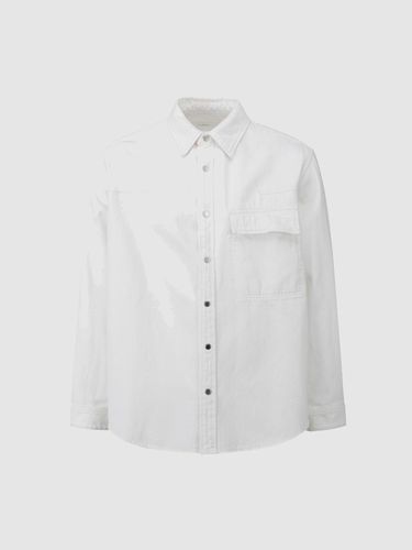 Denim Single Pocket Shirt - comgen - Modalova