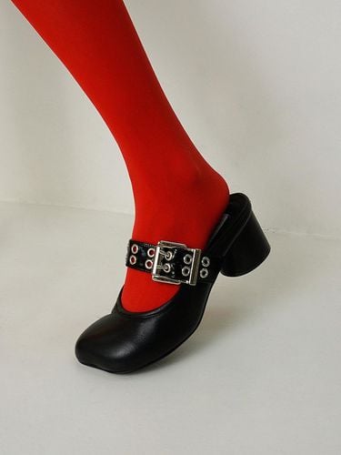 Alice Mary-Jane Shoes_Black - mishuu somuch - Modalova