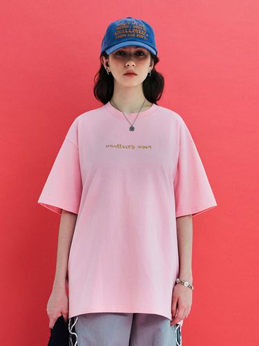 Logo Leaf T-shirt_Pink - UNALLOYED - Modalova