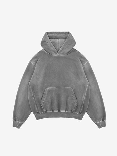 Oversized Hoodie Washed Grey - D.PRIQUE - Modalova