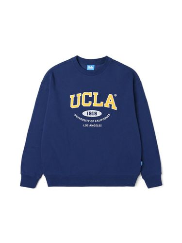 Unisex Oversized Print Embroidery Sweatshirt - UCLA - Modalova