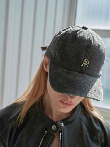 Signature Logo Ball Cap Black Denim - SPERONE - Modalova