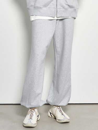 Essential Cozy Sweat Jogger Pants_Melange Grey - GENERAL IDEA - Modalova