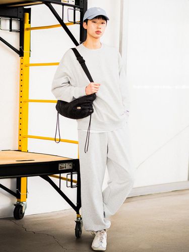 Essential Cozy Jogger Set Up_Melange Gray - GENERAL IDEA - Modalova