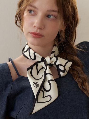 Love Actually Twilly Silk Scarf - TATIANA - Modalova