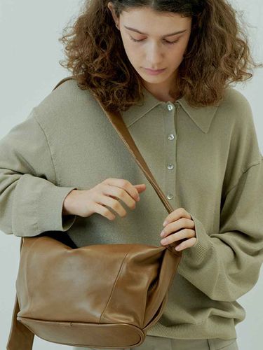 Boot Shoulder Bag_Vintage Brown - YURT - Modalova