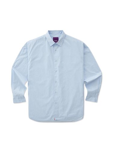 Oversized Taping Point Shirt_Blue - STCO - Modalova