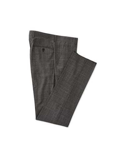 WOOL STRETCH formal pants_glen check (classic fit) - STCO - Modalova