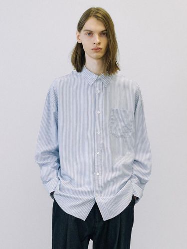 Soft Stripe Shirt_Blue Stripe - endoor - Modalova