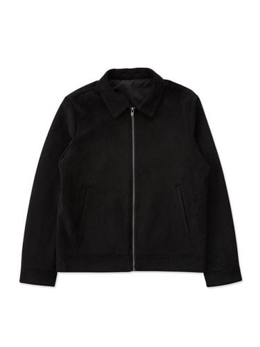 Suede blouson (black) - STCO - Modalova