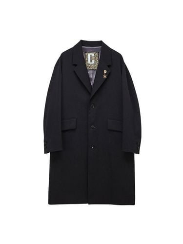 Overfit lapel decorated tailored coat () - STCO - Modalova