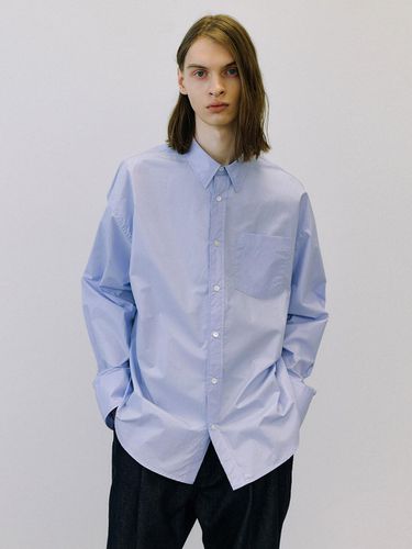 Over Coating Shirt_Sky Blue - endoor - Modalova