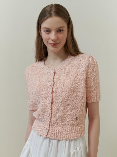 Cake Puff Cardigan_Pink - RE_L - Modalova