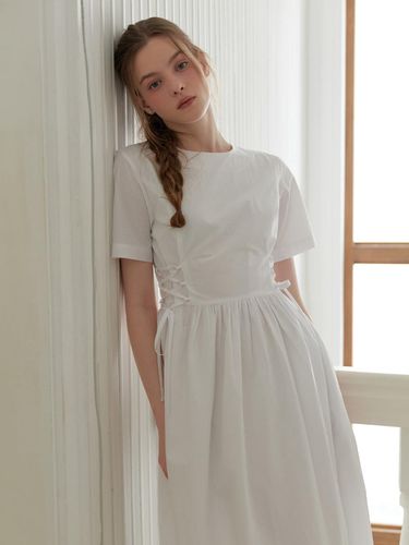 Corset Dress_White - RE_L - Modalova